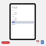 Fax Cover Sheet Professional