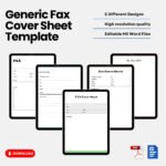 Generic Fax Cover Sheet
