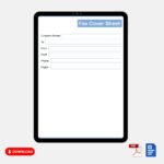 IRS Fax Cover Sheet PDF