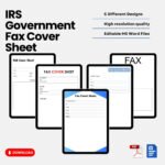IRS Government Fax Cover Sheet