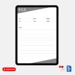 Personal Fax Cover Sheet PDF