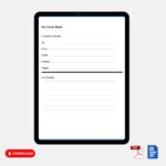 Printable Generic Fax Cover Sheet