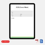 Sample Generic Fax Cover Sheet