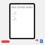 UPS Fax Cover Letter