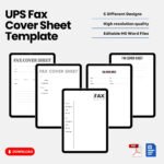 UPS Fax Cover Sheet