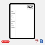 UPS Fax Cover Sheet PDF